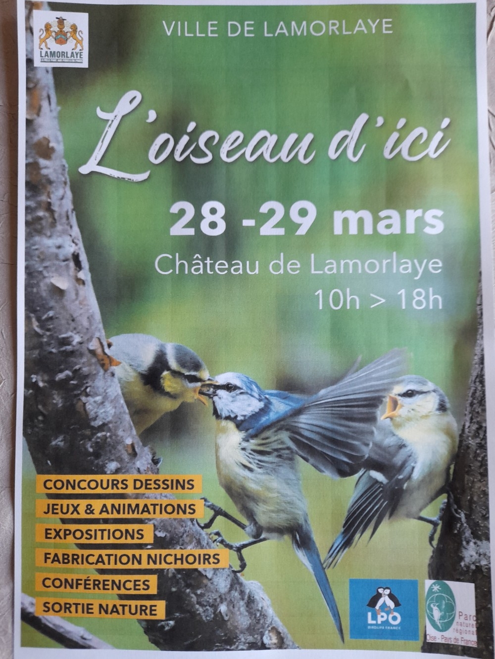 L'Oiseau d'ici à Lamorlaye (60)
